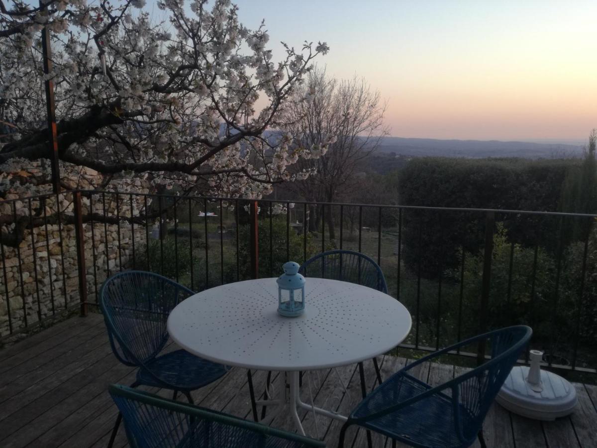 Les Cerisiers De Stella Villa Blauvac Buitenkant foto